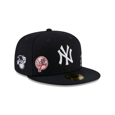 New York Yankees Gorra | New Era MLB Multi 59fifty Fitted Cap Mexico - Azules